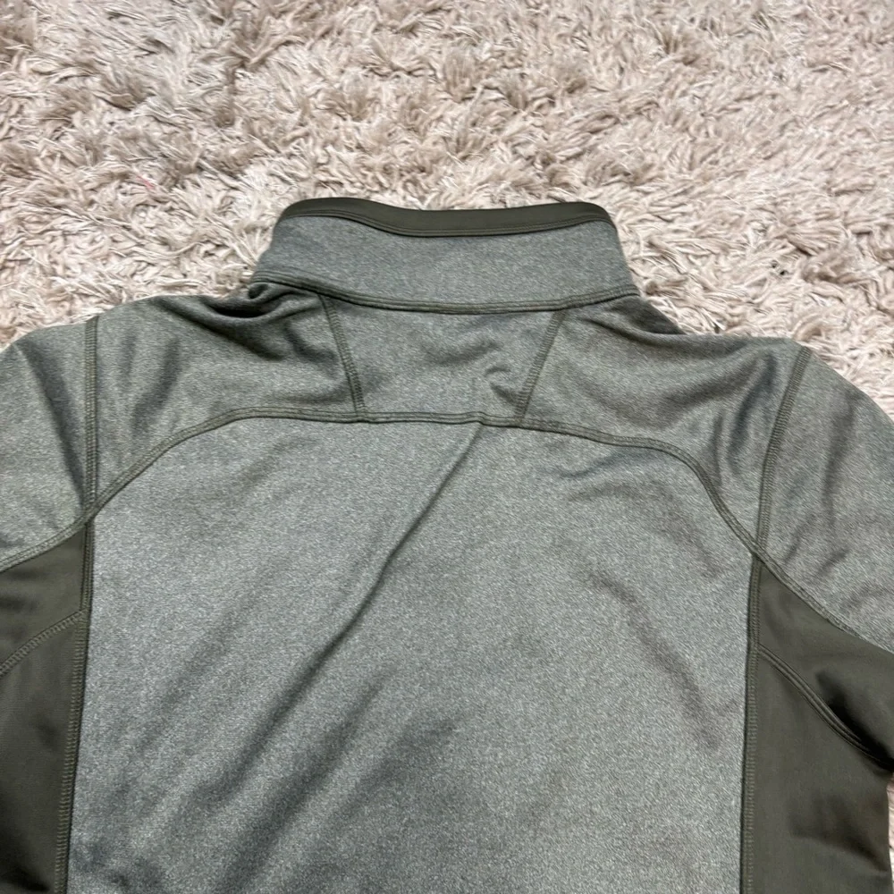 The North Face Green Quarter-Zip Pullover